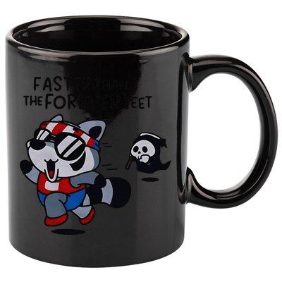 Faster Than The Forever Yeet Run Away Faster 11oz C Handle Ceramic Mug