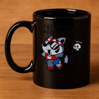 Faster Than The Forever Yeet Run Away Faster 11oz C Handle Ceramic Mug