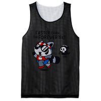 Faster Than The Forever Yeet Run Away Faster Mesh Reversible Basketball Jersey Tank
