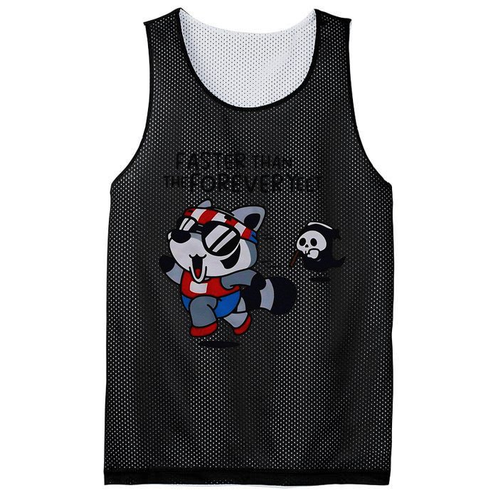 Faster Than The Forever Yeet Run Away Faster Mesh Reversible Basketball Jersey Tank