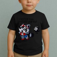 Faster Than The Forever Yeet Run Away Faster Toddler T-Shirt