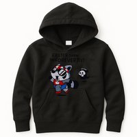 Faster Than The Forever Yeet Run Away Faster Kids Hoodie