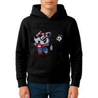 Faster Than The Forever Yeet Run Away Faster Kids Hoodie