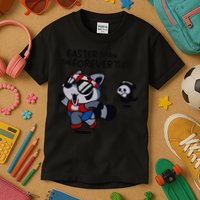 Faster Than The Forever Yeet Run Away Faster Kids T-Shirt