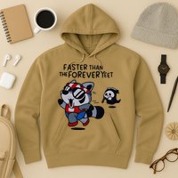 Faster Than The Forever Yeet Run Away Faster Hoodie
