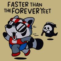 Faster Than The Forever Yeet Run Away Faster Mousepad