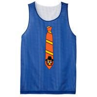 Funny Thanksgiving Tie Turkey Graphic Minimalist Mesh Reversible Basketball Jersey Tank