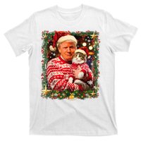 Funny Trufunny Trump Christmas Smp Christmas Sweater For Cat Lovers Xmas Pajamas T-Shirt