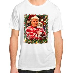 Funny Trufunny Trump Christmas Smp Christmas Sweater For Cat Lovers Xmas Pajamas Adult ChromaSoft Performance T-Shirt