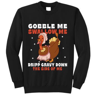 Funny Thanksgiving Turkey Feast Foodie Gift Sweatshirt
