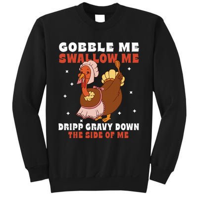 Funny Thanksgiving Turkey Feast Foodie Gift Sweatshirt