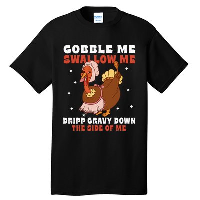 Funny Thanksgiving Turkey Feast Foodie Gift Tall T-Shirt