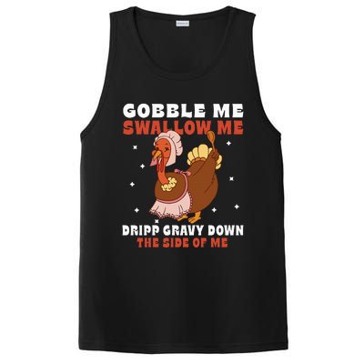 Funny Thanksgiving Turkey Feast Foodie Gift PosiCharge Competitor Tank