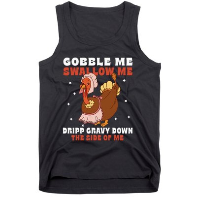 Funny Thanksgiving Turkey Feast Foodie Gift Tank Top