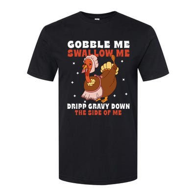 Funny Thanksgiving Turkey Feast Foodie Gift Softstyle® CVC T-Shirt