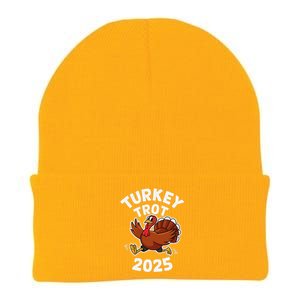 Funny Thanksgiving Turkey Trot 2025 Running Event Knit Cap Winter Beanie