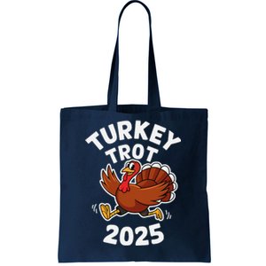 Funny Thanksgiving Turkey Trot 2025 Running Event Tote Bag