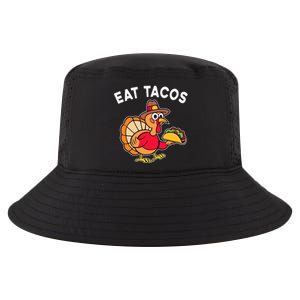 Funny Thanksgiving Turkey Eat Tacos Mexican Thanksgiving Fun Cool Comfort Performance Bucket Hat