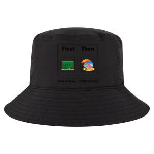 First Teach Then Beach First Teach Then Beach Funny Teacher Cool Comfort Performance Bucket Hat