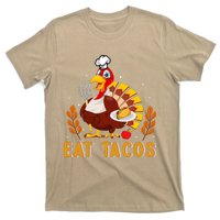 Funny Thanksgiving Turkey Eat Tacos T-Shirt