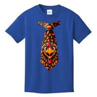 Funny Thanksgiving Tie with Turkey for Family Dinner Kids T-Shirt