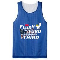 Flush The Turd On November Third Anti Trump Mesh Reversible Basketball Jersey Tank
