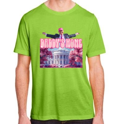 Funny Trump Take America Back DaddyS Home Trump Pink 2024 Adult ChromaSoft Performance T-Shirt