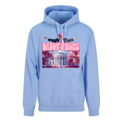 Funny Trump Take America Back DaddyS Home Trump Pink 2024 Unisex Surf Hoodie