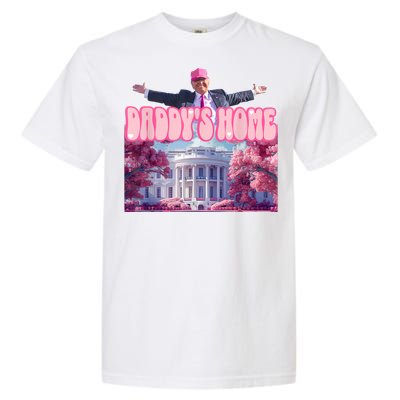 Funny Trump Take America Back DaddyS Home Trump Pink 2024 Garment-Dyed Heavyweight T-Shirt