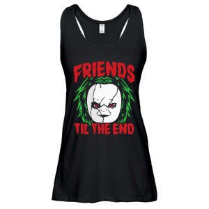 Friends Till The End Lazy Halloween Costume Horror Movie Ladies Essential Flowy Tank