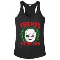 Friends Till The End Lazy Halloween Costume Horror Movie Ladies PosiCharge Competitor Racerback Tank