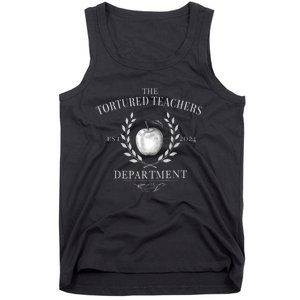 Funny The Tortured Teachers Department Tank Top