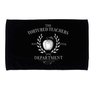 Funny The Tortured Teachers Department Microfiber Hand Towel