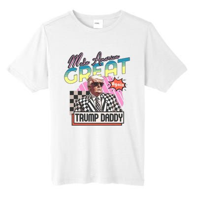 Funny Trump Take America Back DaddyS Home Trump Pink 2024 Tall Fusion ChromaSoft Performance T-Shirt