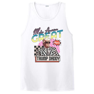 Funny Trump Take America Back DaddyS Home Trump Pink 2024 PosiCharge Competitor Tank