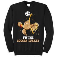 Funny Thanksgiving Turkey Soccer Sweatshirt