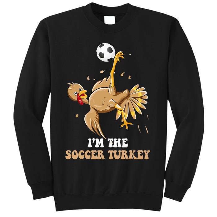 Funny Thanksgiving Turkey Soccer Sweatshirt