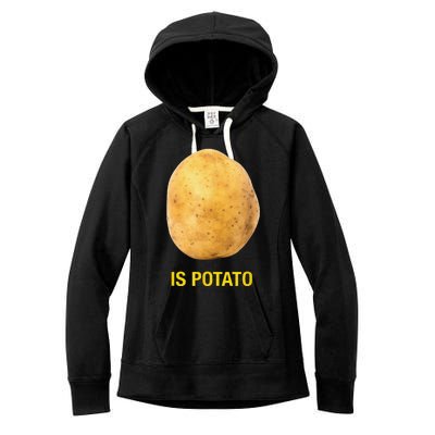 Funny Trendy The Late Show With Stephen Colbert Is Potato Charity Women's Fleece Hoodie