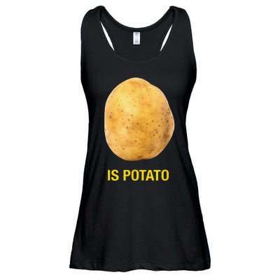 Funny Trendy The Late Show With Stephen Colbert Is Potato Charity Ladies Essential Flowy Tank