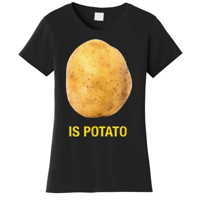 Funny Trendy The Late Show With Stephen Colbert Is Potato Charity Women's T-Shirt