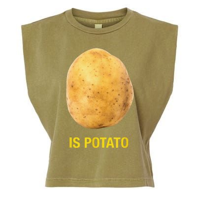 Funny Trendy The Late Show With Stephen Colbert Is Potato Charity Garment-Dyed Women's Muscle Tee