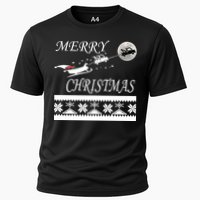 Funny Tow Truck Driver Christmas Gift Repo Cooling Performance Crew T-Shirt