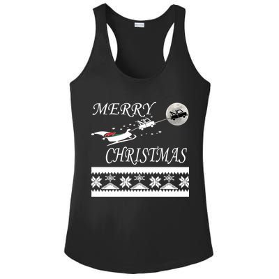 Funny Tow Truck Driver Christmas Gift Repo Ladies PosiCharge Competitor Racerback Tank