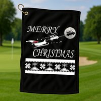 Funny Tow Truck Driver Christmas Gift Repo Golf Towel