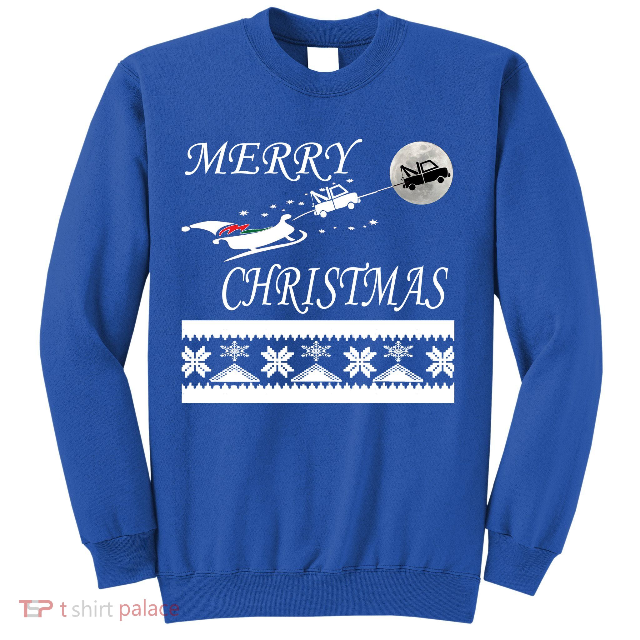 Funny Tow Truck Driver Christmas Gift Repo Sweatshirt