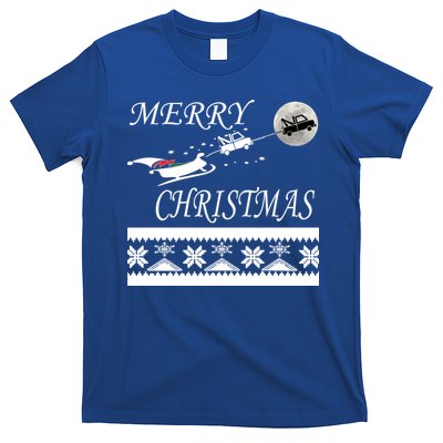 Funny Tow Truck Driver Christmas Gift Repo T-Shirt