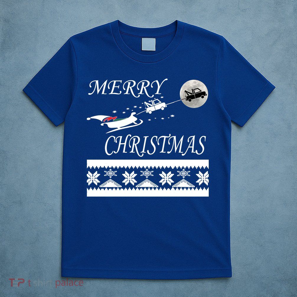 Funny Tow Truck Driver Christmas Gift Repo T-Shirt