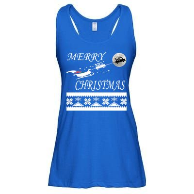 Funny Tow Truck Driver Christmas Gift Repo Ladies Essential Flowy Tank