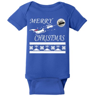 Funny Tow Truck Driver Christmas Gift Repo Baby Bodysuit