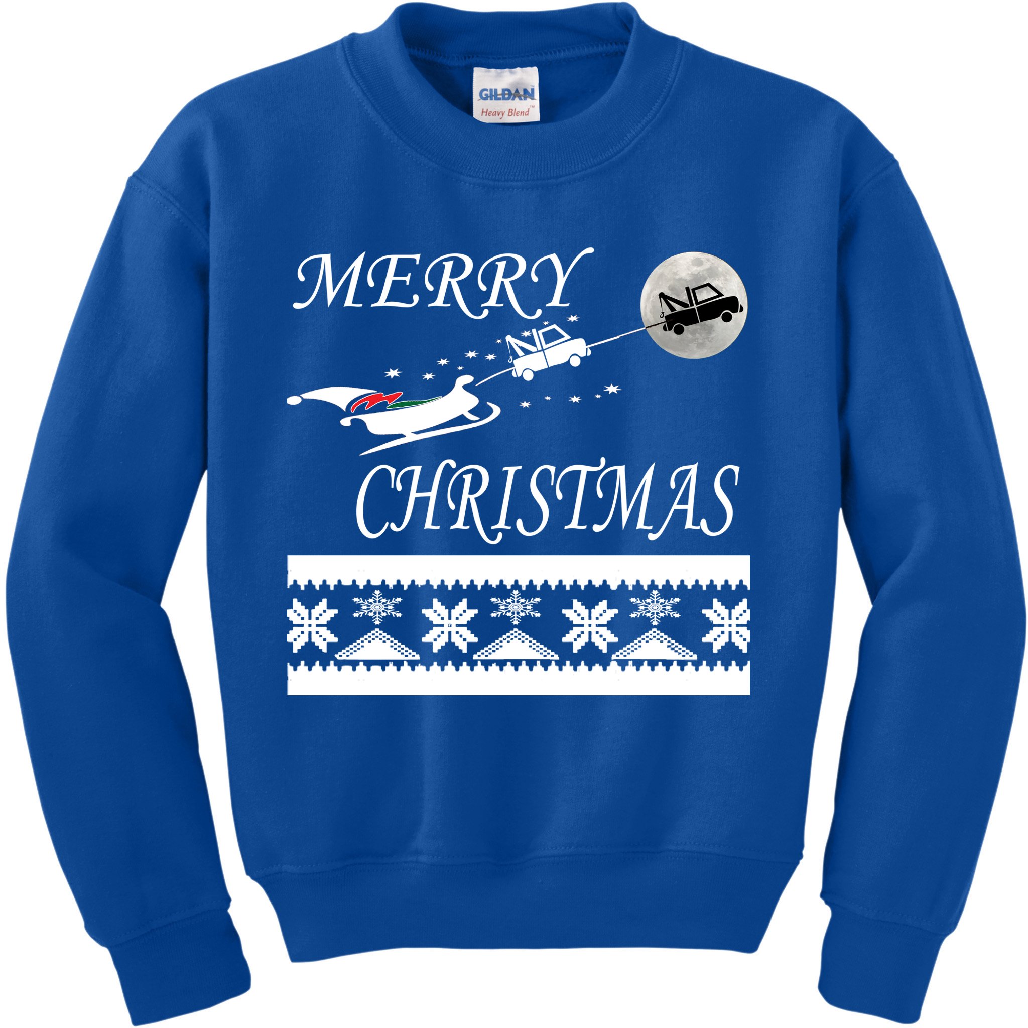 Funny Tow Truck Driver Christmas Gift Repo Kids Sweatshirt